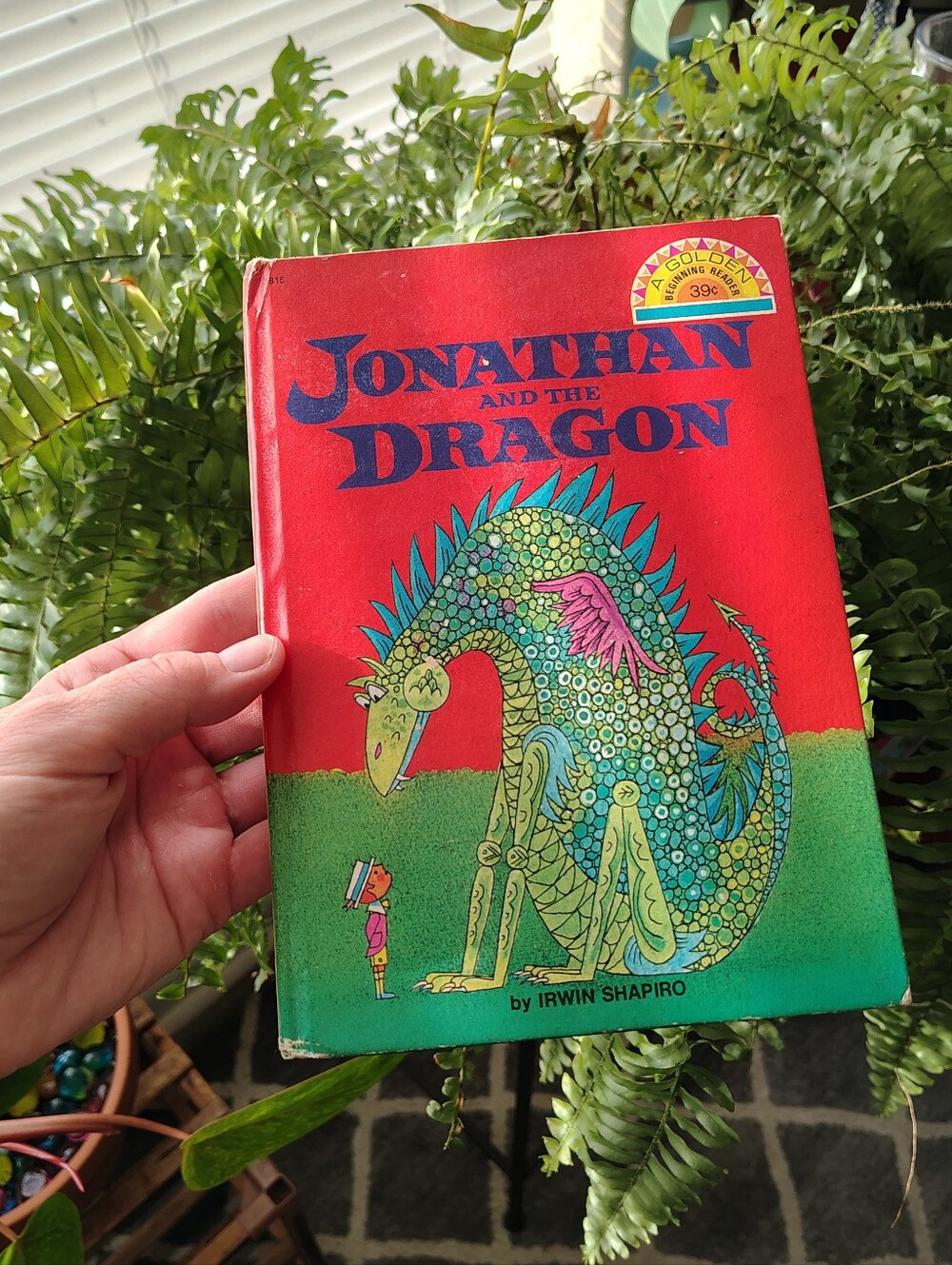 Vintage 1969 Jonathan And The Dragon Storybook